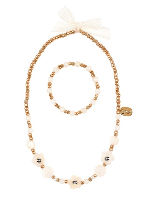 Souza smykkesæt børnehalskæde og børnearmbånd Alexa