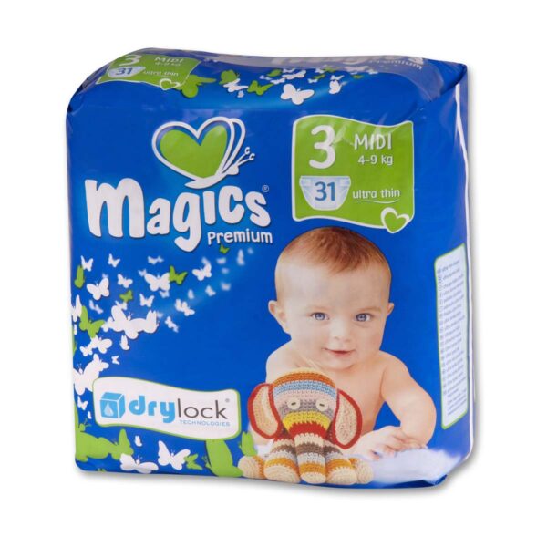 Bedste engangsbleer 4-9 kg 31 stk