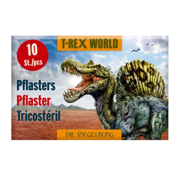 Børneplaster med T-Rex dinosaurer