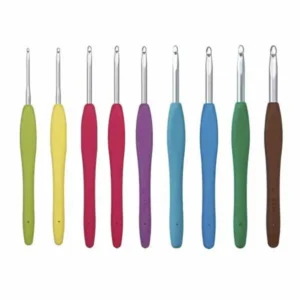 Clover Amour - Hæklenålesæt - 9 stk. fra 2,0mm - 6,0mm