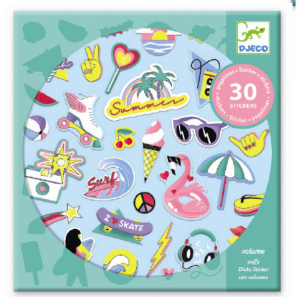 Klistermærker til børn California fra Djeco