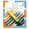 Tuscher i naturfarver fra Djeco 10 stk