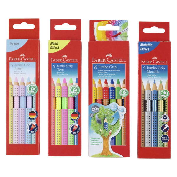 Faber-Castell Jumbo farveblyanter Grip 21 stk
