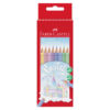 Faber-Castell 6 kantet farveblyanter pastel 10 stk