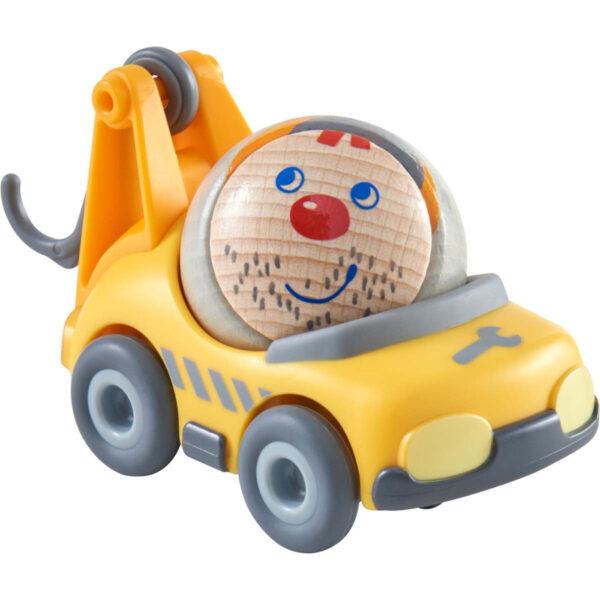 HABA Kullerbü kuglebil til kuglebane Kranbil