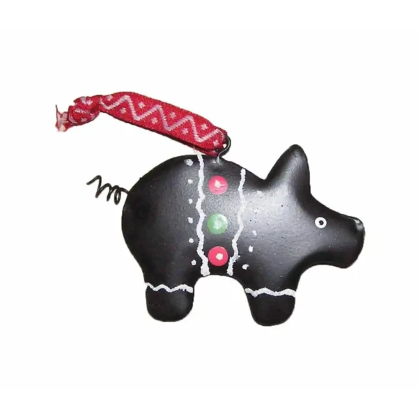 Julepynt honningkage metal ophæng 5 stk.