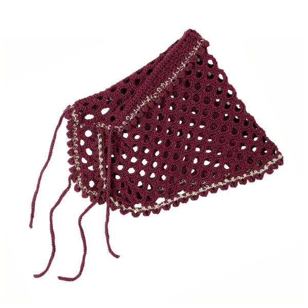 Kæpheste show dækken mørklilla