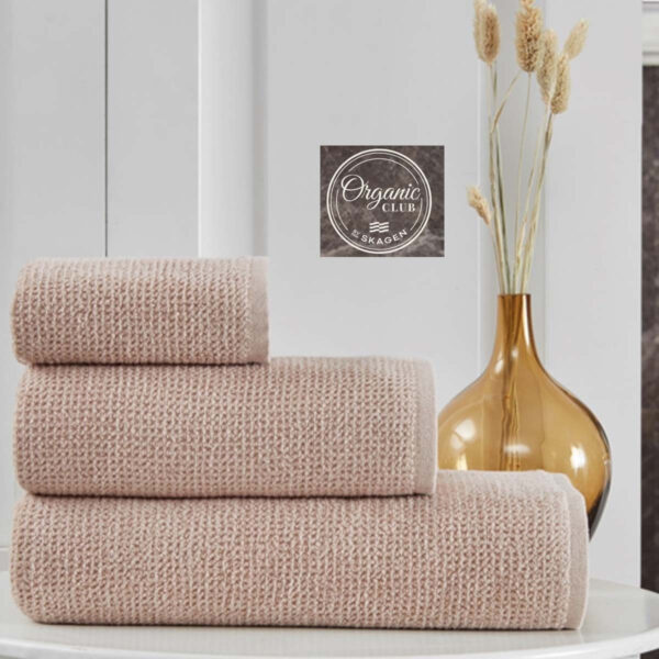 BY SKAGEN håndklæde Camel