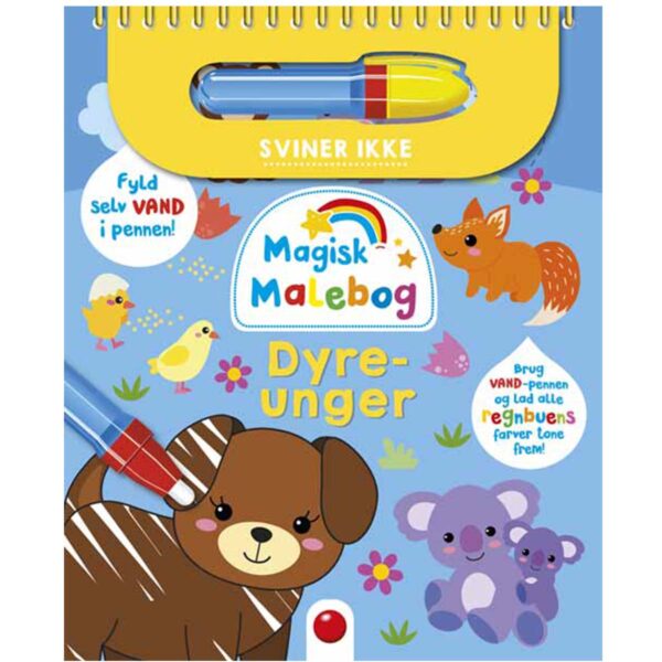 Magisk Malebog Dyreunger fra Forlaget Bolden