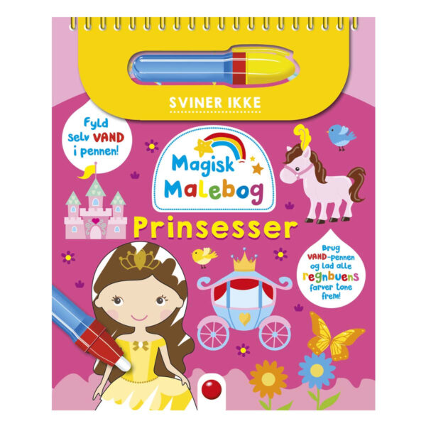Magisk Malebog Prinsesser fra Forlaget Bolden