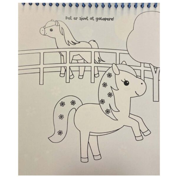 Magisk Malebog Ponyer fra Forlaget Bolden
