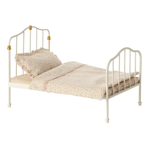 Maileg seng til mus vintage off white