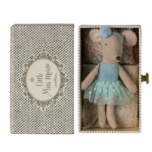 Maileg lillesøster ballerina danse mus i daybed