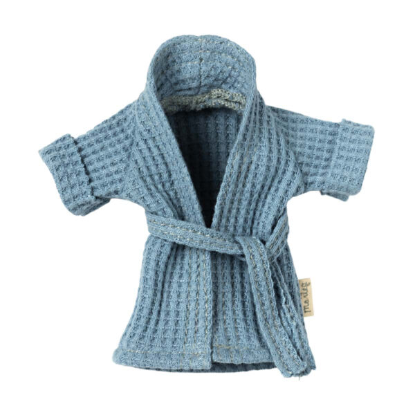 Maileg tøj til Far mus badekåbe Blå
