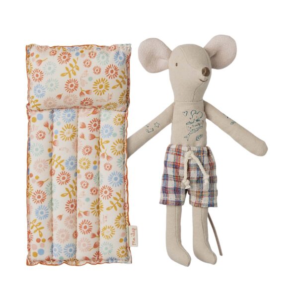 Maileg far mus strandmus med luftmadras