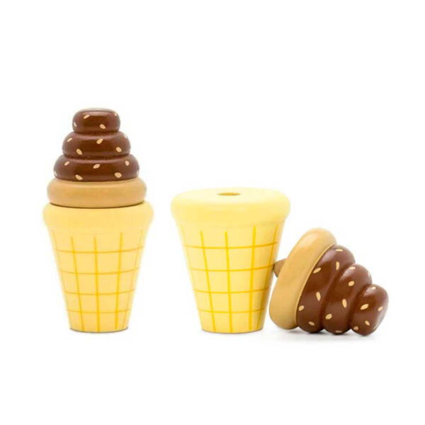 MaMaMeMo Vaffelis med chokoladesoftice