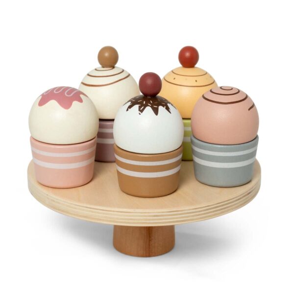 MaMaMeMo Legemad Cupcakes på Kagefad