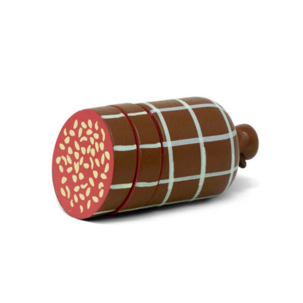 MaMaMeMo legemad i træ - spegepølse