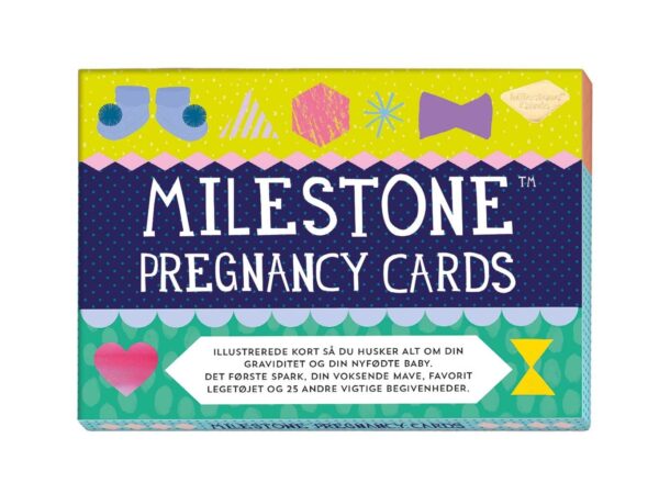 Milestone Milepælskort Graviditetskort