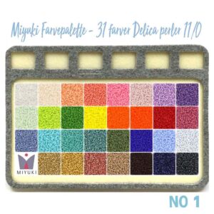 Miyuki Delica perler startsæt No 1