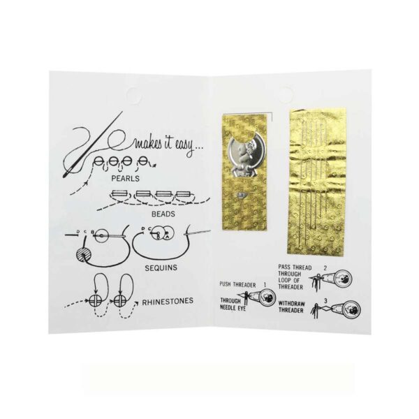 Miyuki perlenåle 6 stk.