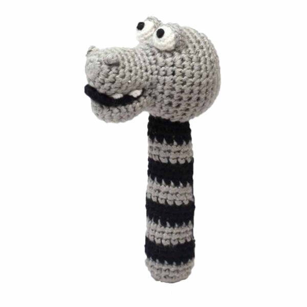 Krokodille rangle i grå fra NatureZoo