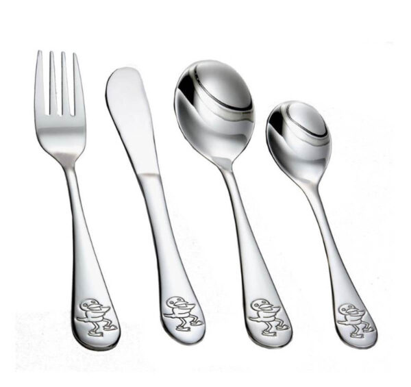 Børnebestik Kylling fra Nordahl Andersen 4 dele