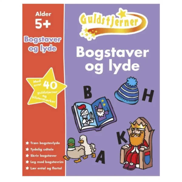 Guldstjerner Bogstaver og lyde Karrusel Forlag - ikke bare guldstjerner