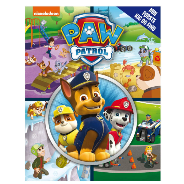 Min første kig og find bog – En dag med Paw Patrol for børn fra ca. 2 år
