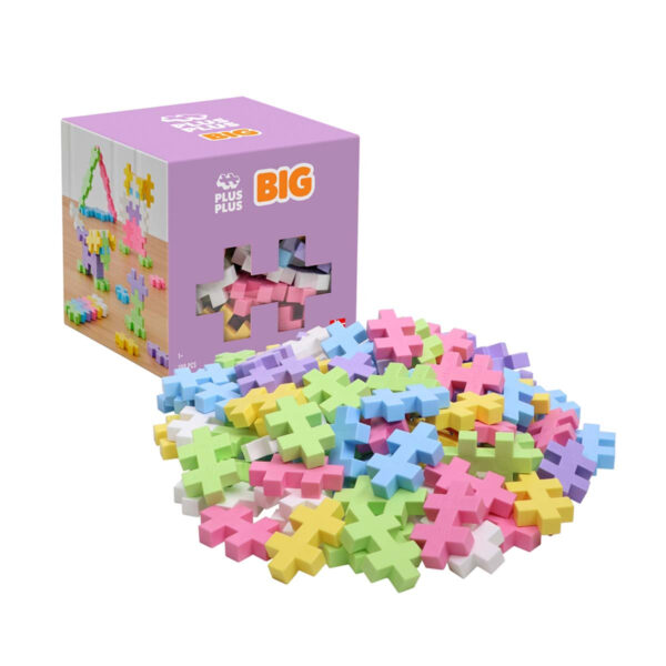 Plus-Plus Big pastel farvemix