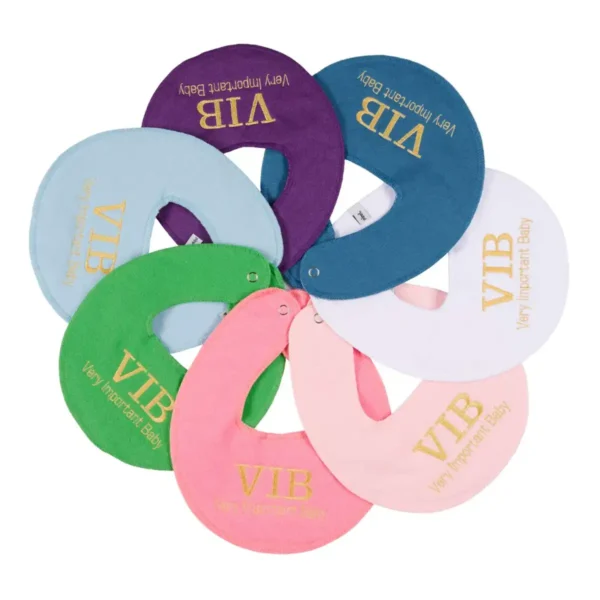 Pippi rund savlesmæk med broderet VIB