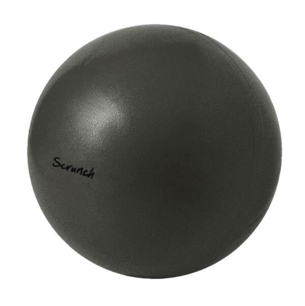 Scrunch strandlegetøj oppustelig blød bold sort