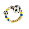 Suttekæde med Navn Perler Fodbold