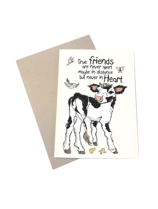 Lykønskningskort Kalv fra Mouse & Pen