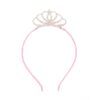 Diadem hårbøjle til børn Pink Prinsesse krone