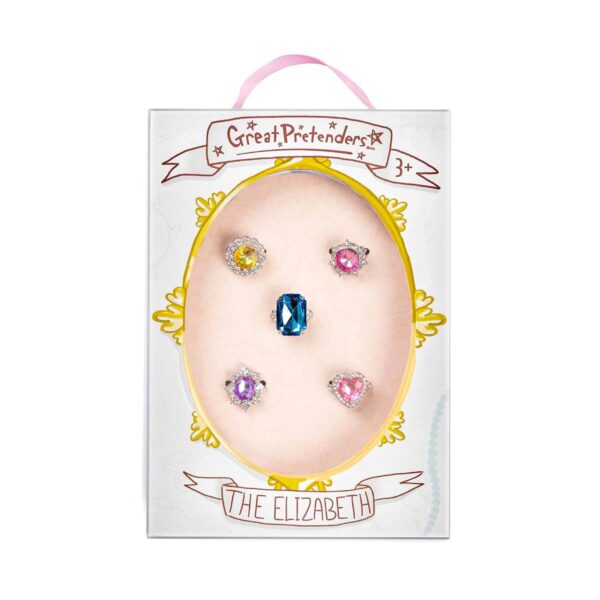 Børneringe Elizabeth Kronjuveler fra Great Pretenders