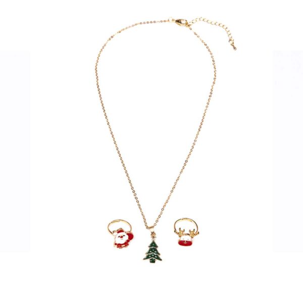 Great Pretenders børnehalskæde og børneringe Juletræ