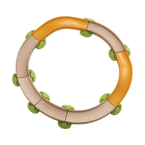 HABA Kullerbü kuglebane tilbehør buet skinnesæt