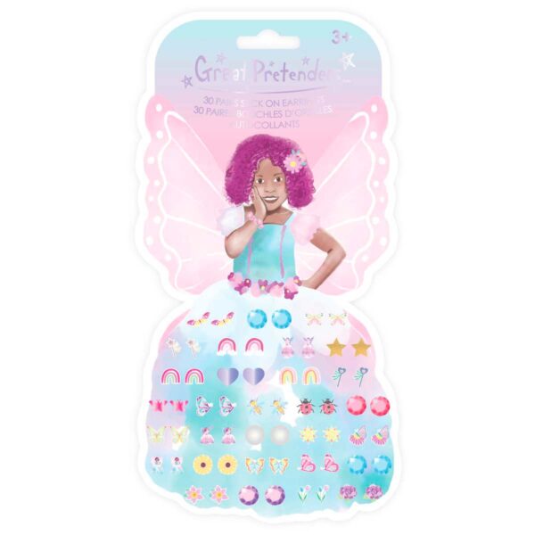 Great Pretenders klistermærker som øreringe sommerfugle