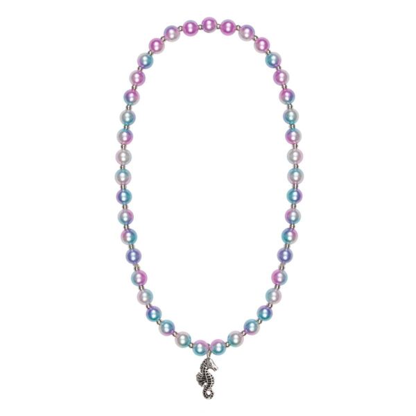 Great Pretenders børnehalskæde havfrue farvet søhest