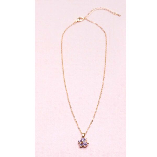 Great Pretenders børnehalskæde diamant sommerfugl krystal