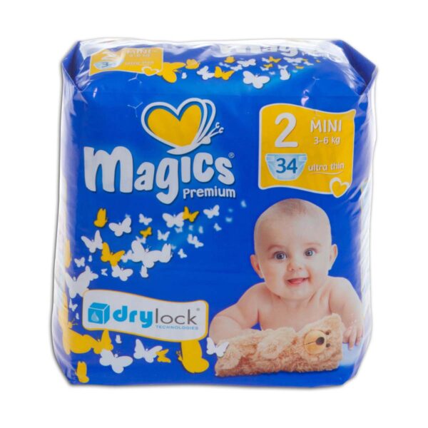 Bedste engangsbleer 3-6 kg 34 stk.