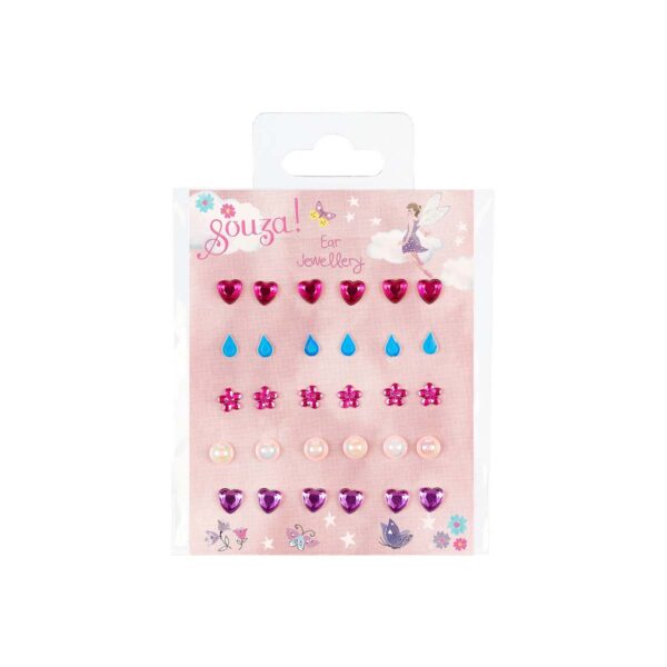 Souza klistermærker som øreringe blomster fe