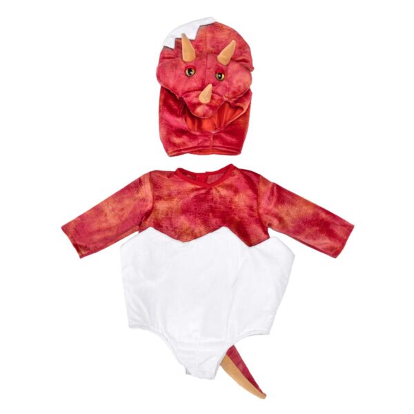 Udklædningstøj til småbørn Dragebaby Triceratops