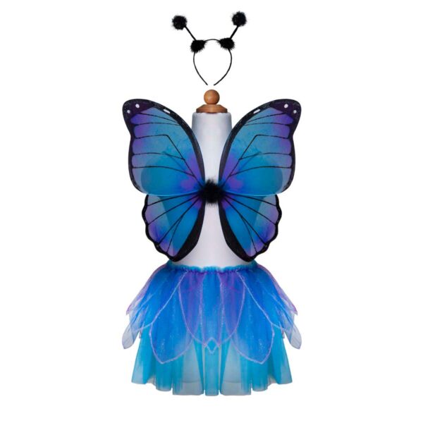 Sød og yndig Midnats fe skørt og vinger fra Great Pretenders