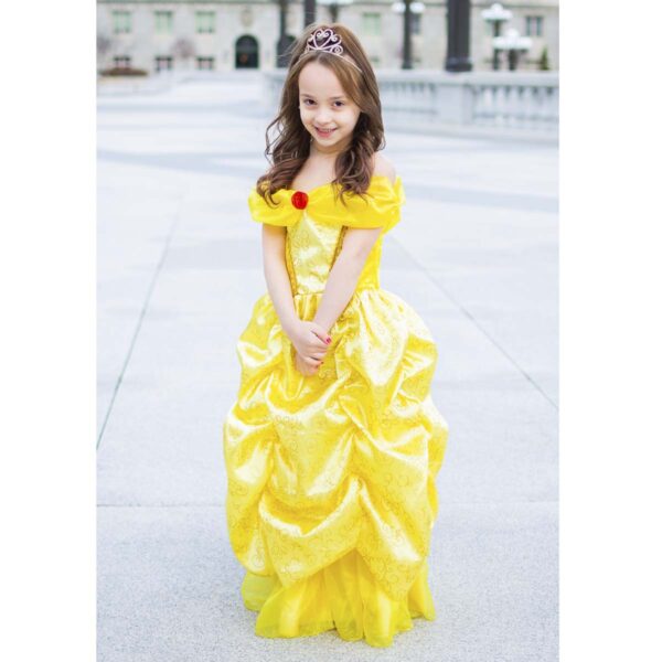 Yndig Disney prinsessekjole Belle fra Great Pretenders