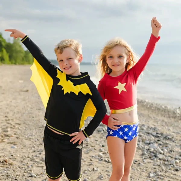 superhelte badetøj til drenge og piger