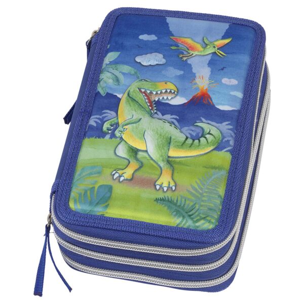 Penalhus med indhold til Børn Dinosaur