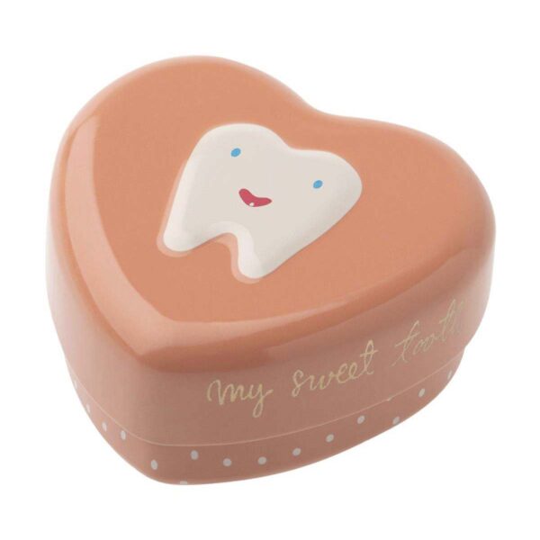 Maileg Hjerteformet Tandfe æske Rosa