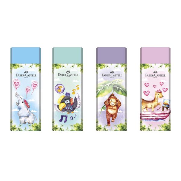 Faber-Castell Børne viskelæder Jungle Dyr